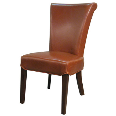 Genuine Leather Kitchen & Dining Chairs You'll Love | Wayfair